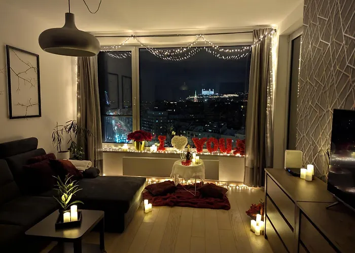 아파트 Sunset - Stunning Views & Romantic Experience Option *